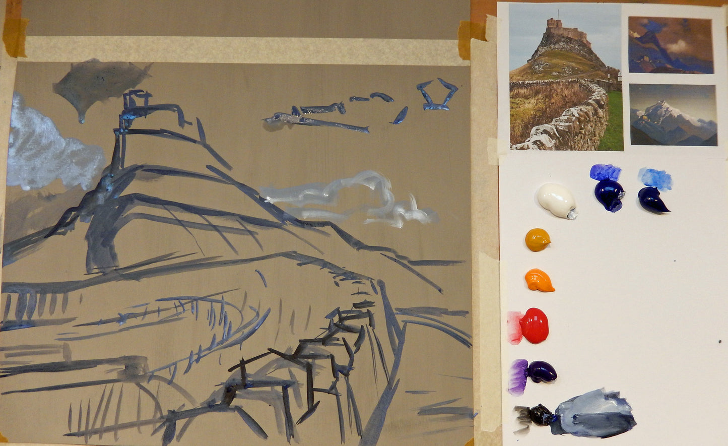 Lindisfarne Castle, Northumberland
