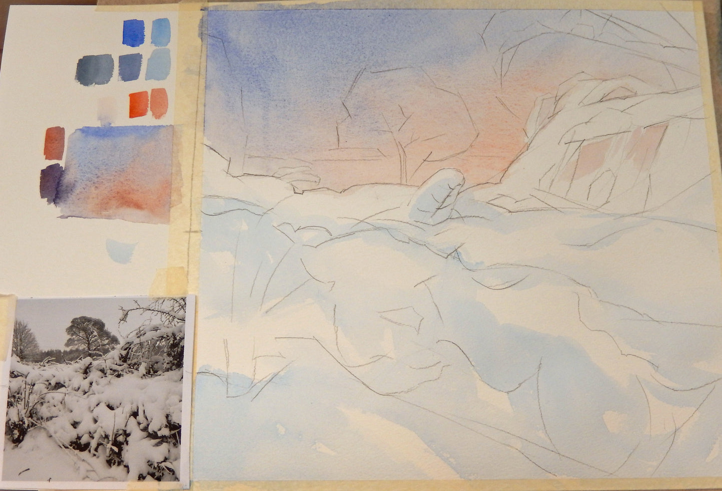 Under the Snowy Blanket