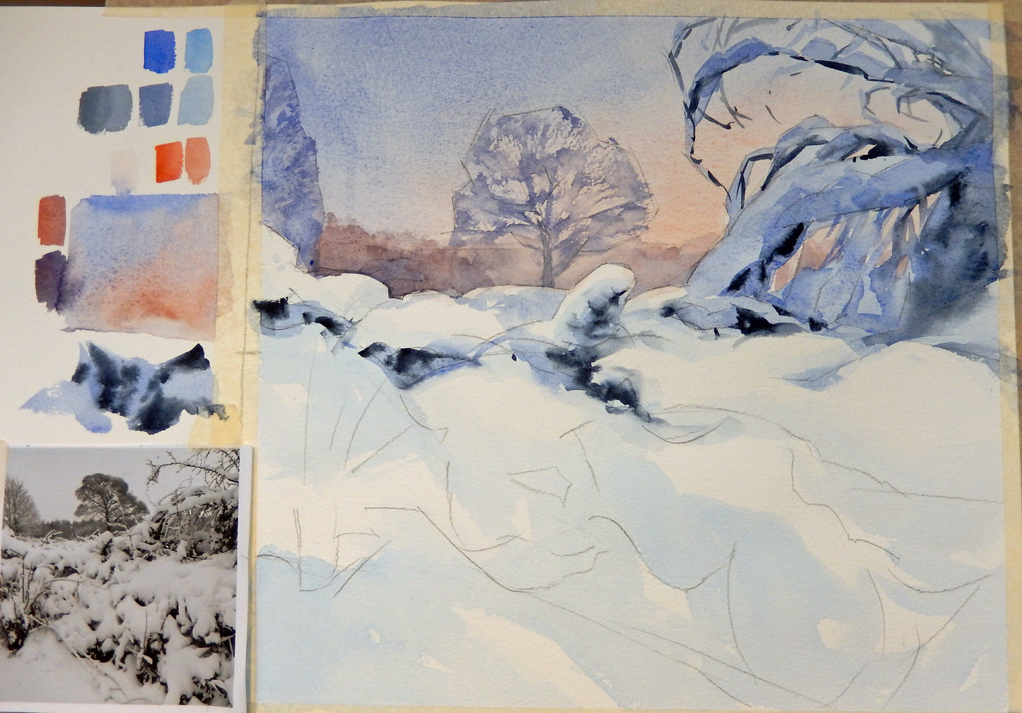 Under the Snowy Blanket