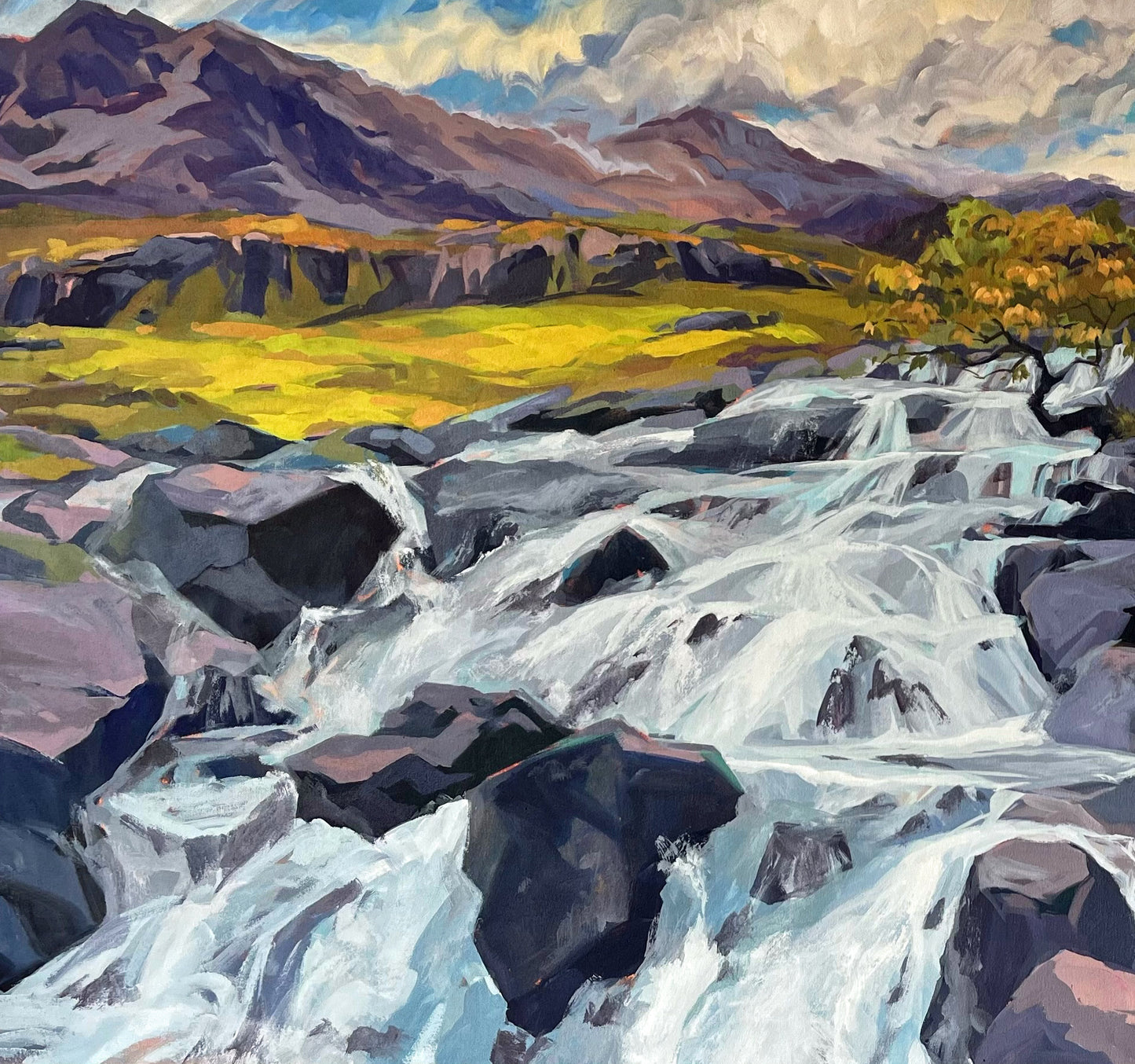 After Rain Storm (100 x 200cm)