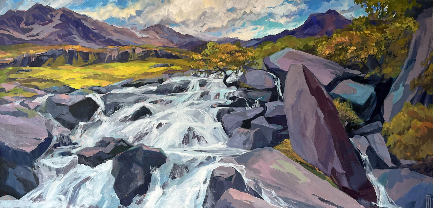 After Rain Storm  (100 x 200cm)