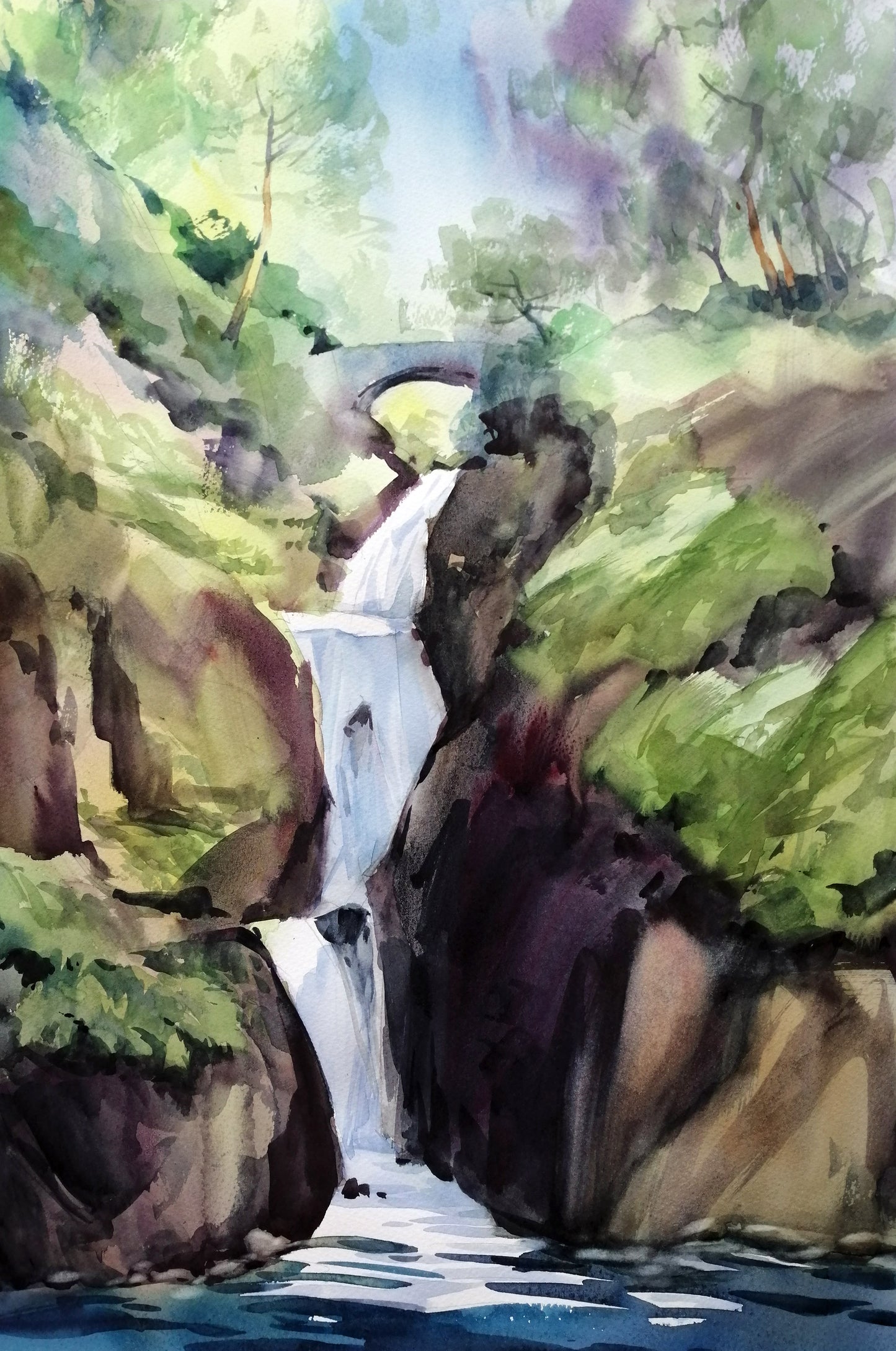 Aira Force Waterfall, Version 2