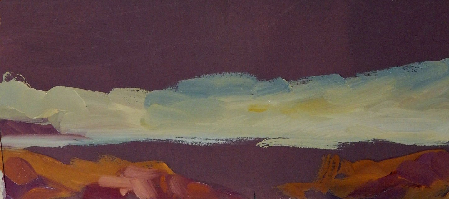 Seascapes with a palette knife