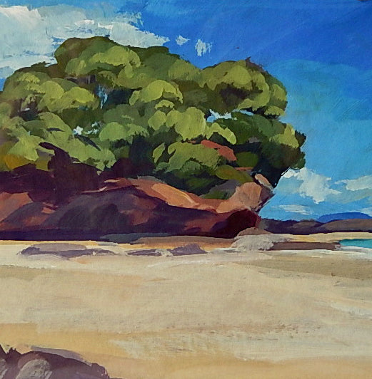 Sandy Beach, New Zealand