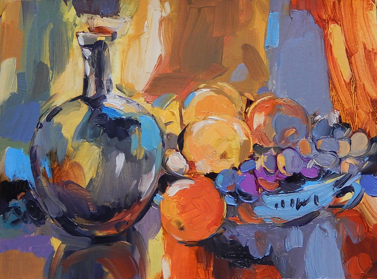 Still-life with Oranges