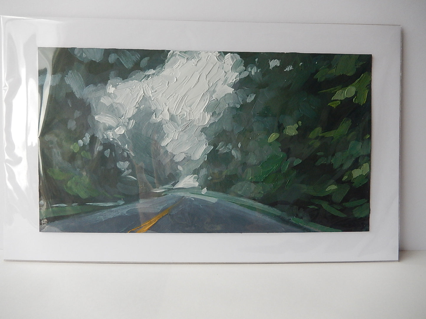 Road and Fog