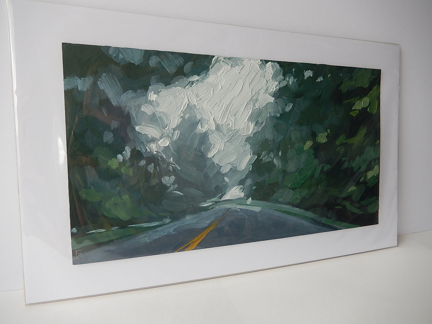 Road and Fog