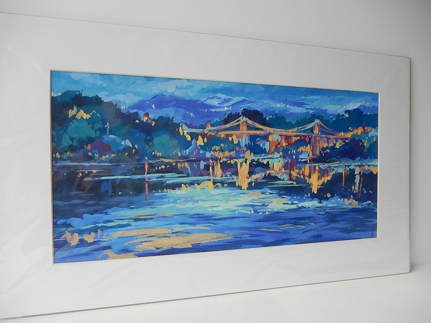 Menai Bridge, in December