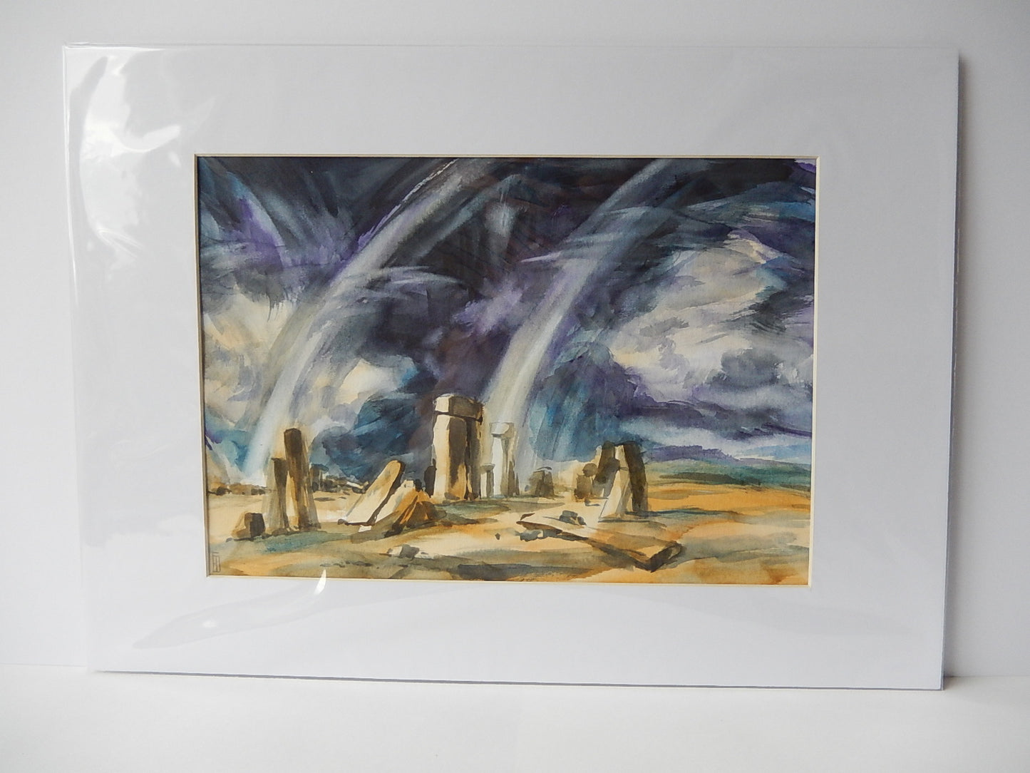 Stonehenge inspired by John Constable