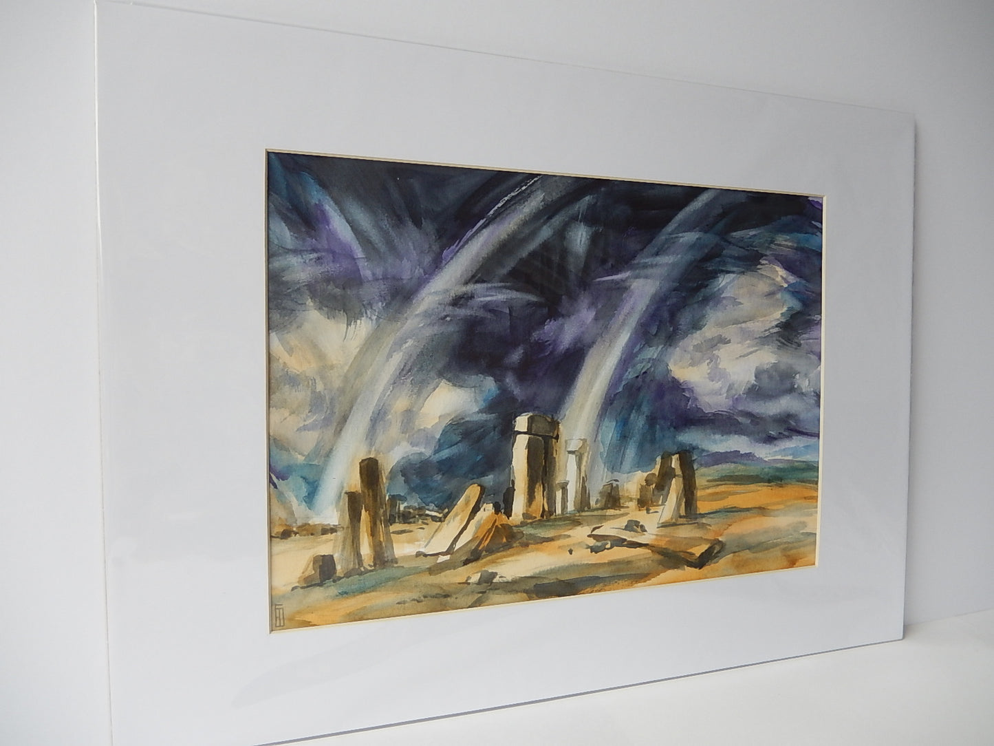 Stonehenge inspired by John Constable