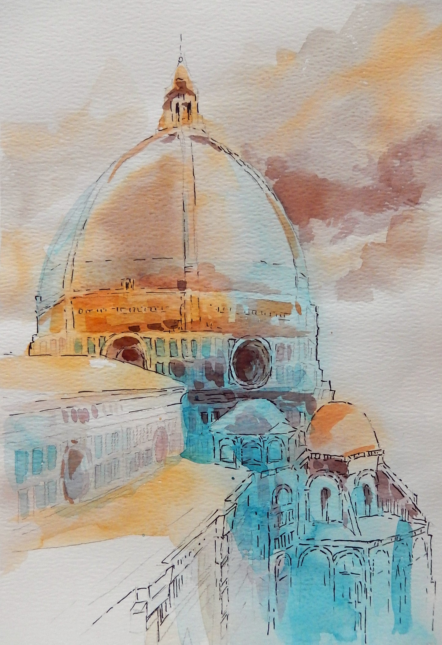 Florence's Turquoise Dawn