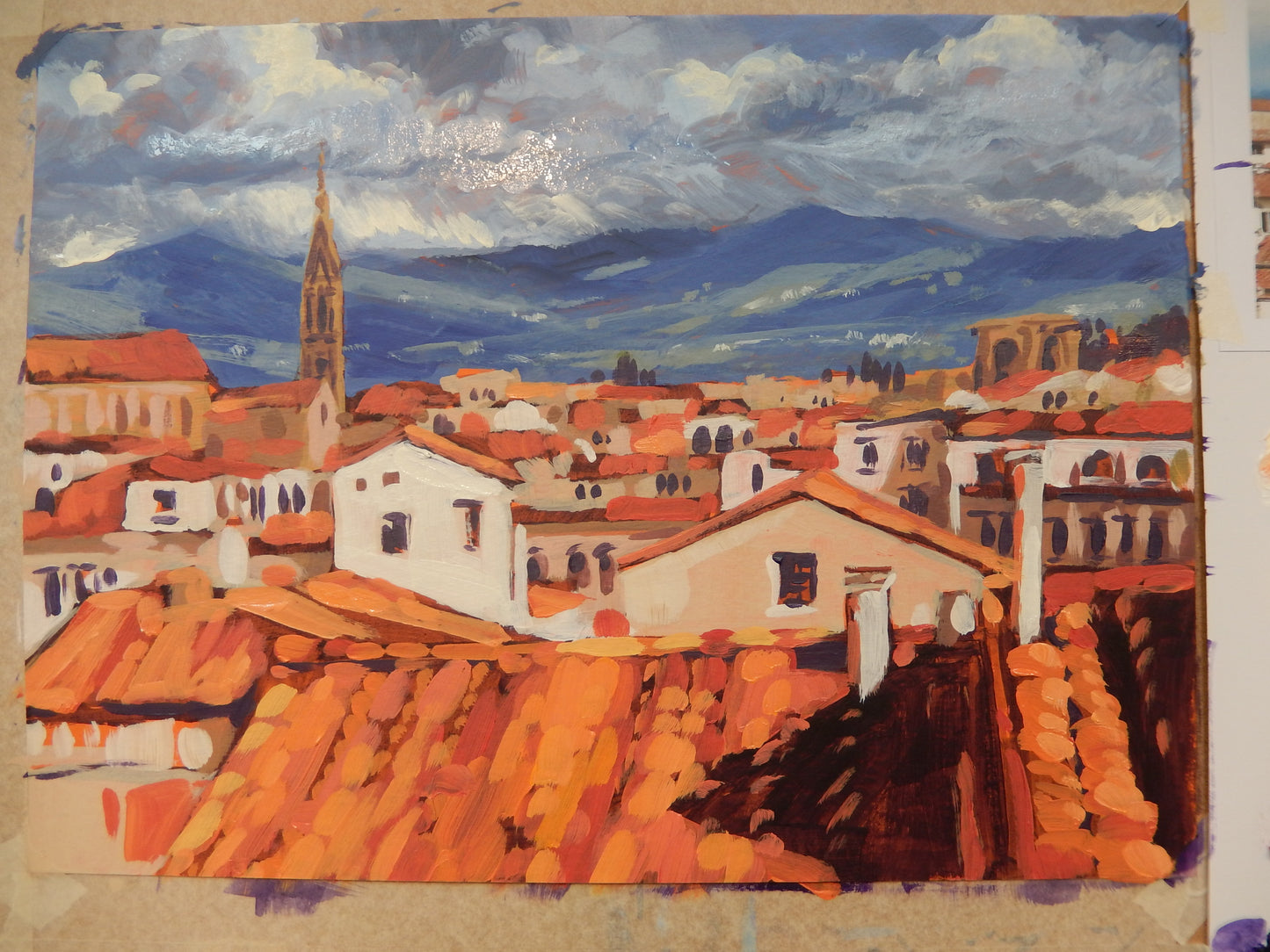 A Patchwork of Terracotta, Florence