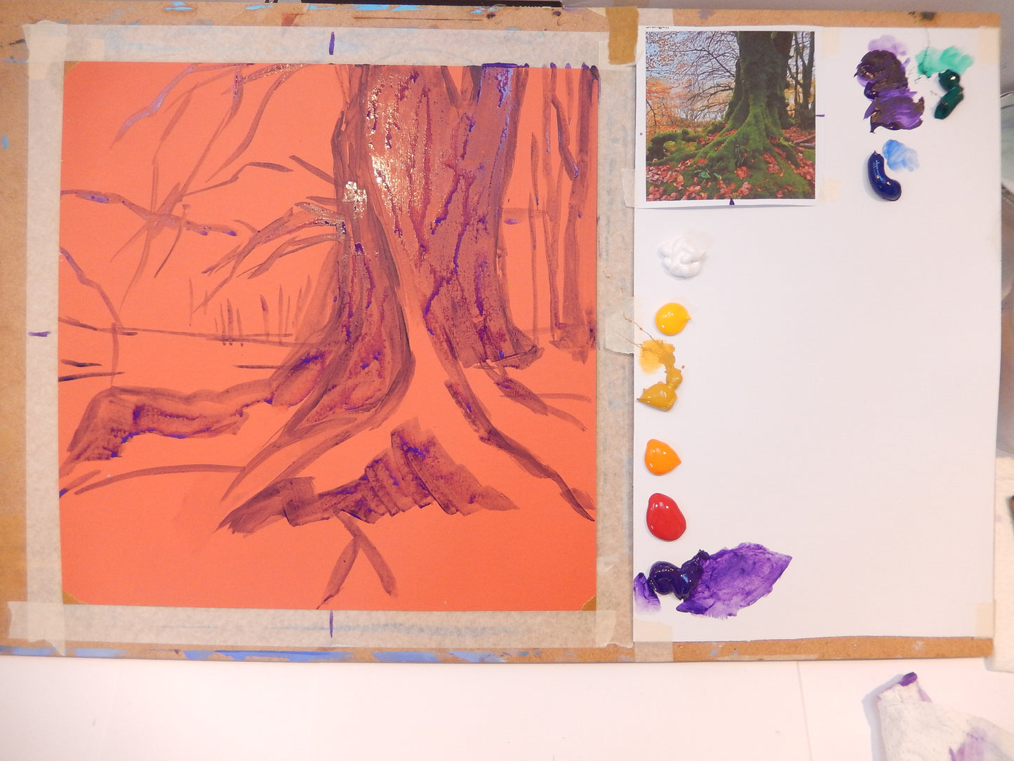 Under the Moss, Split Complementary Colours - FREE taster video