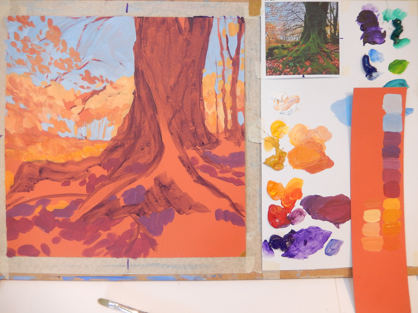 Under the Moss, Split Complementary Colours - FREE taster video
