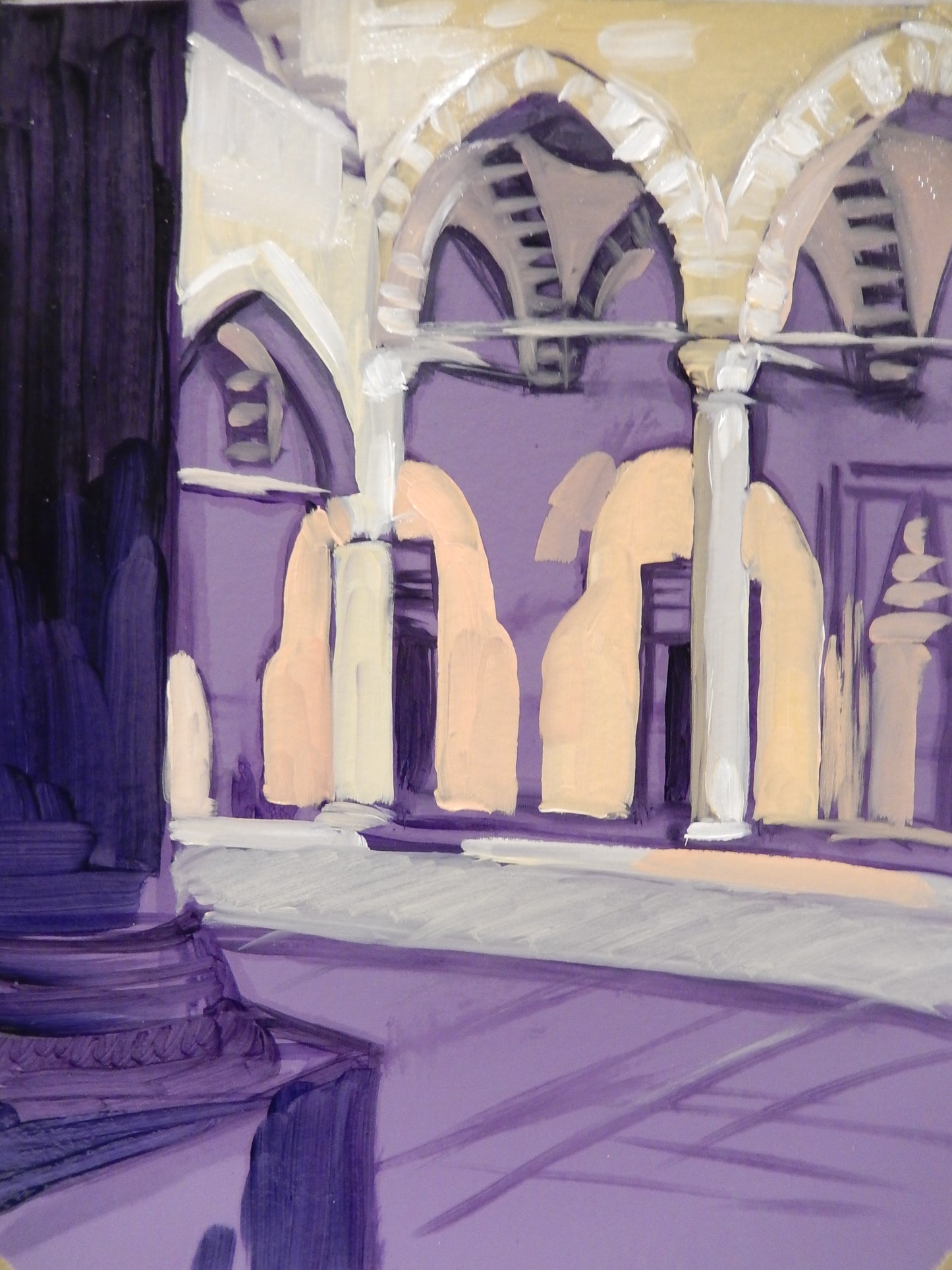 Courtyard of Suleymaniye Mosque, Istanbul