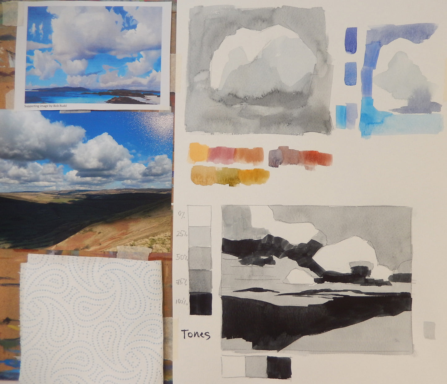 Clouds over the Peaks