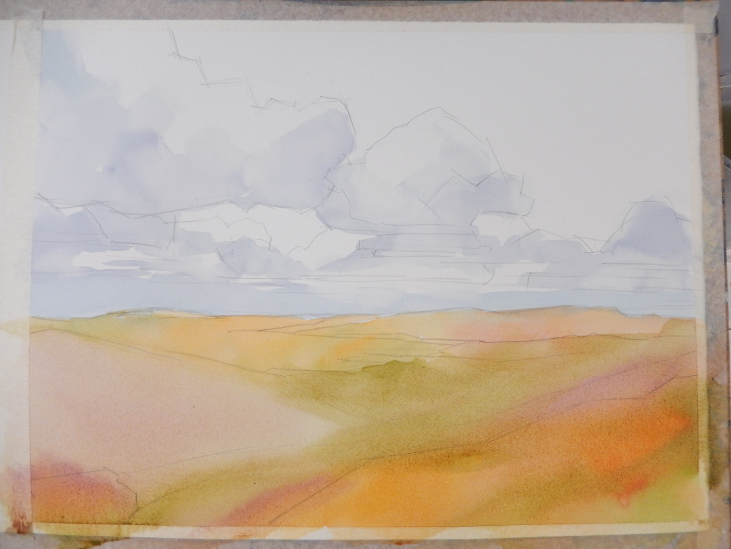 Clouds over the Peaks