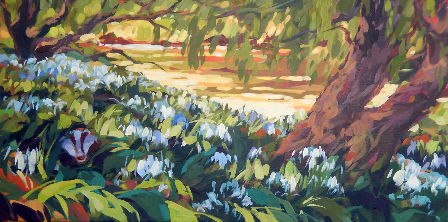 Garlic Flowers and Badger