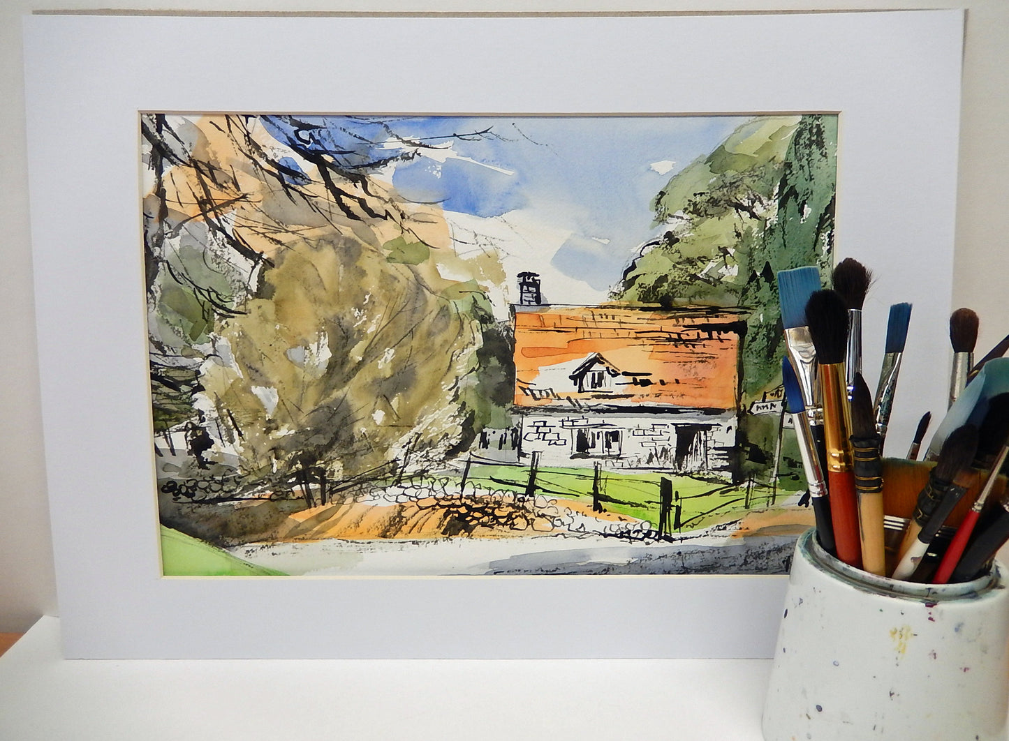 Cottage in Early Spring