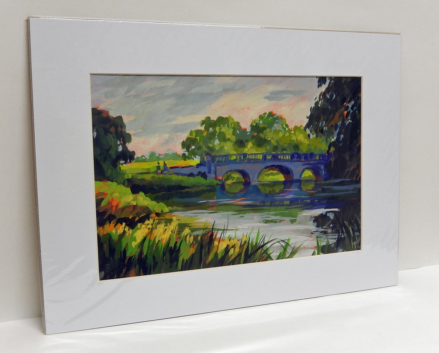 Blue Bridge at Compton Verney (Version 2)