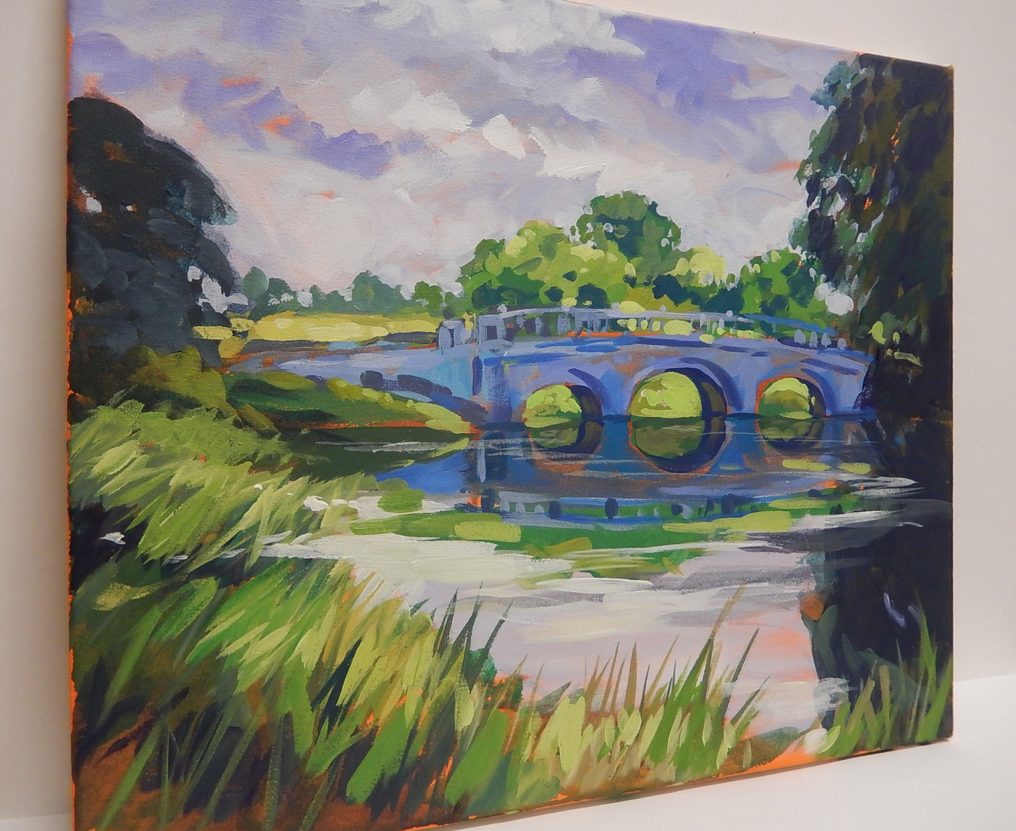 Blue Bridge at Compton Verney (Version 1)