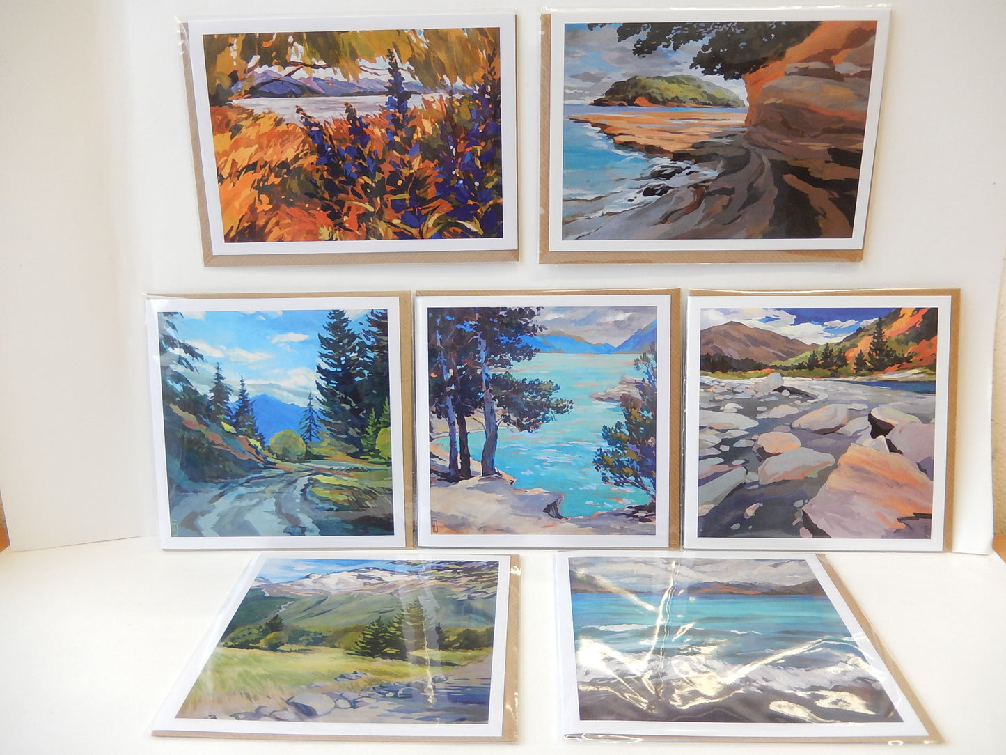 Blue Mountains, Queenstown, New Zealand (greeting card)