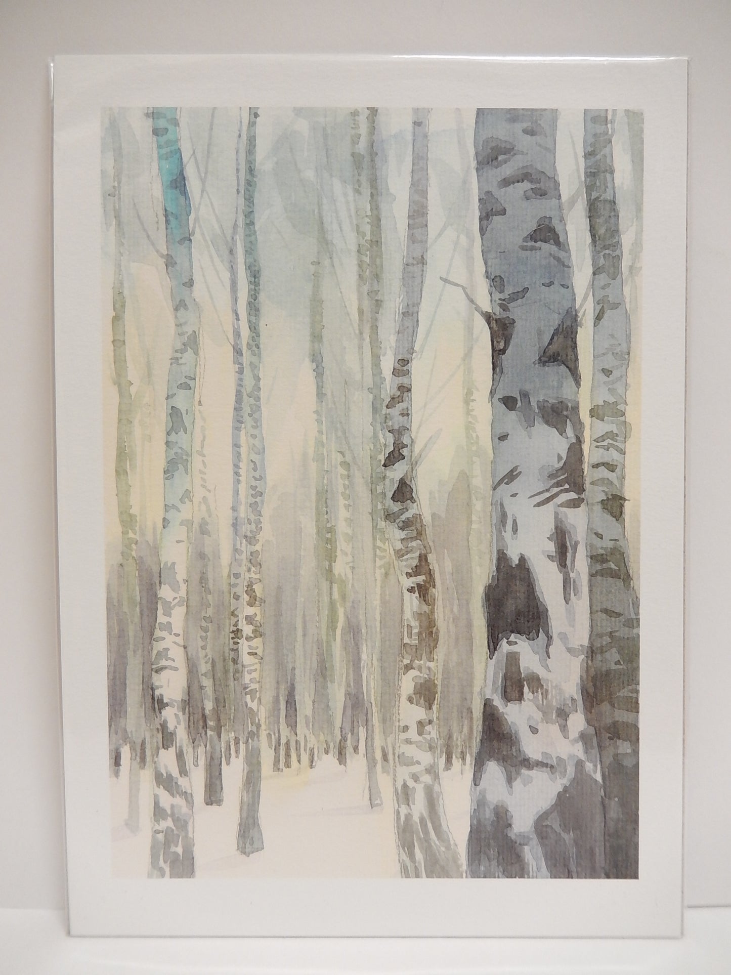 Birch Tree Forest (Giclée Print)