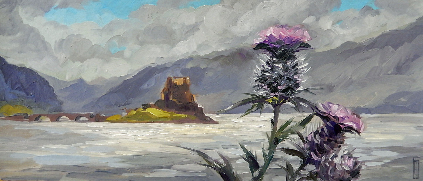 As the Mist Lifted, Eilean Donan Castle, Scotland