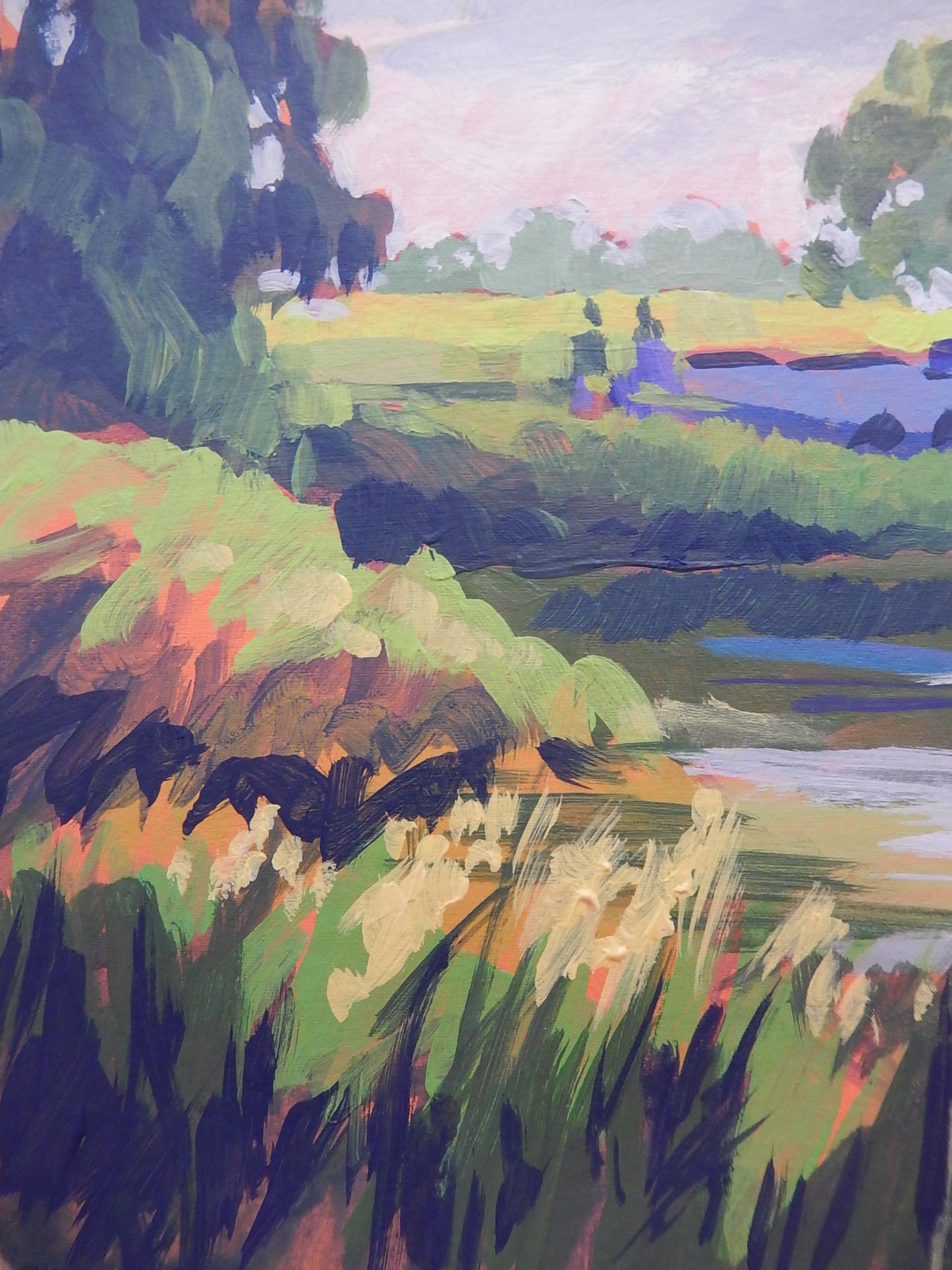 Blue Bridge at Compton Verney (Version 2)