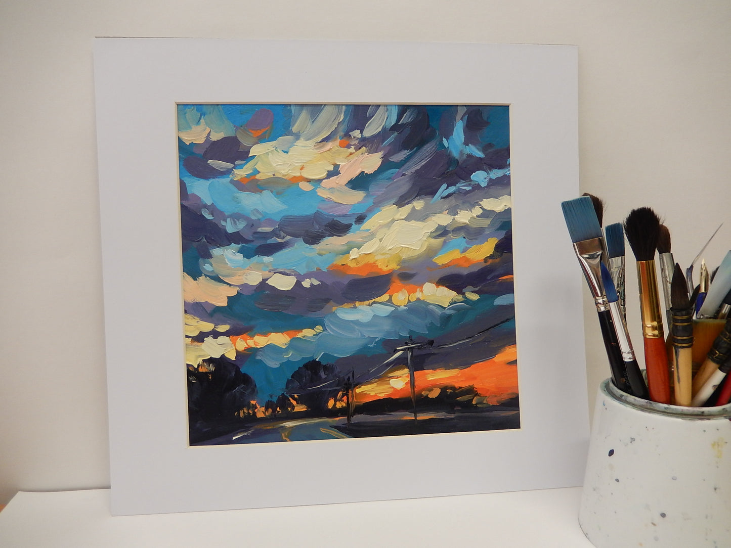 Sunset after Christopher Long