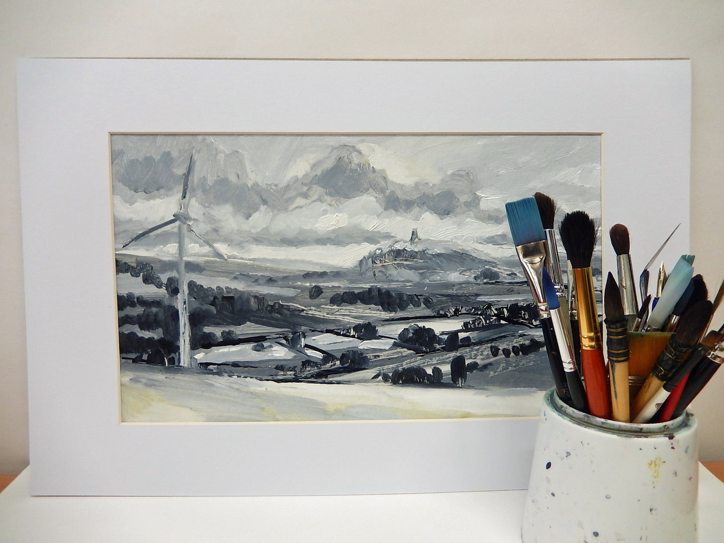 Castle Hill, from Emley Moors