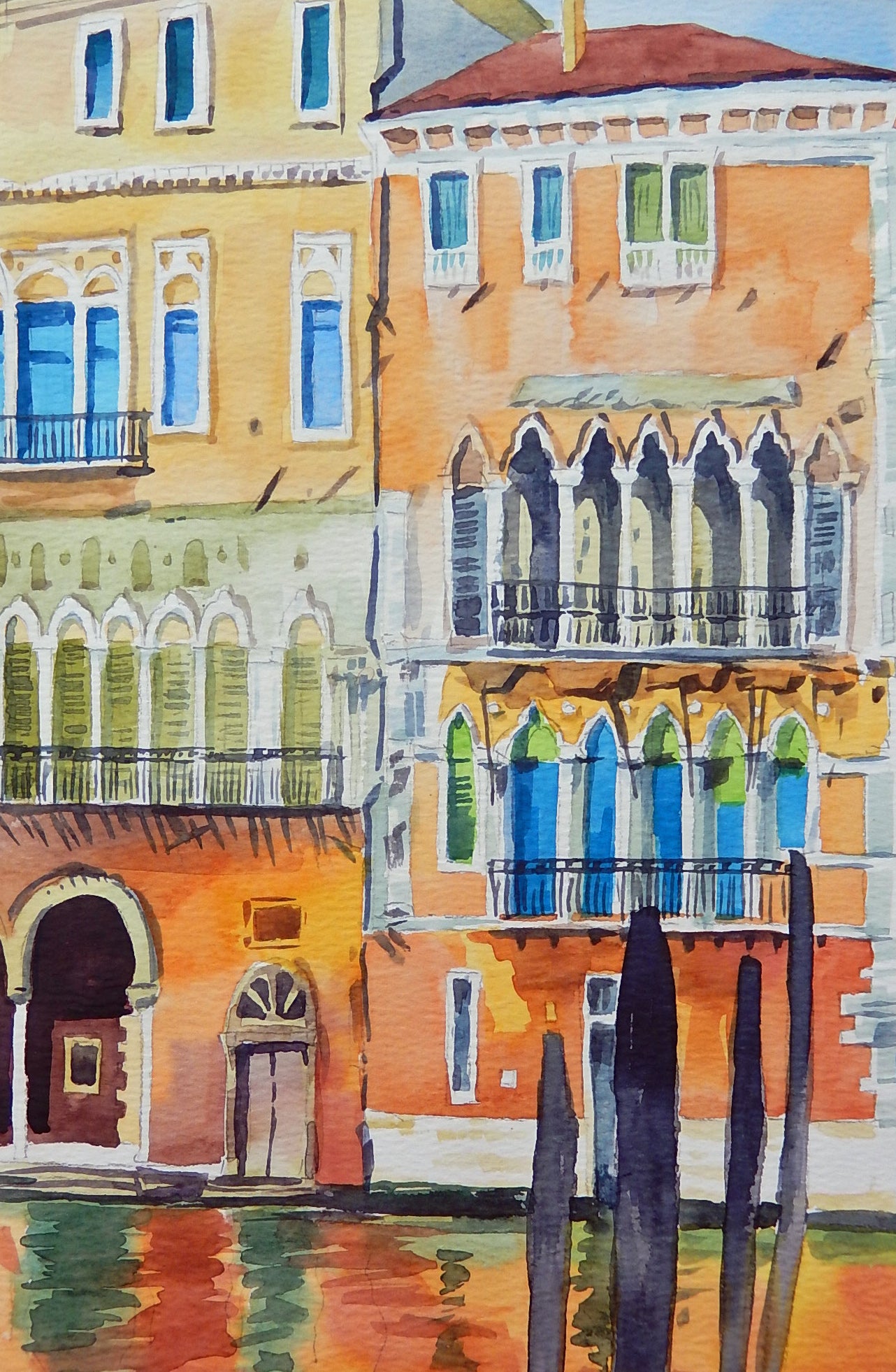 Venetian Houses, Version 2