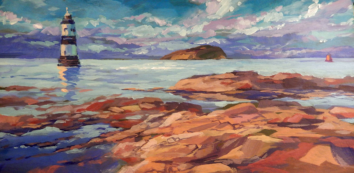 Penmon Lighthouse, July