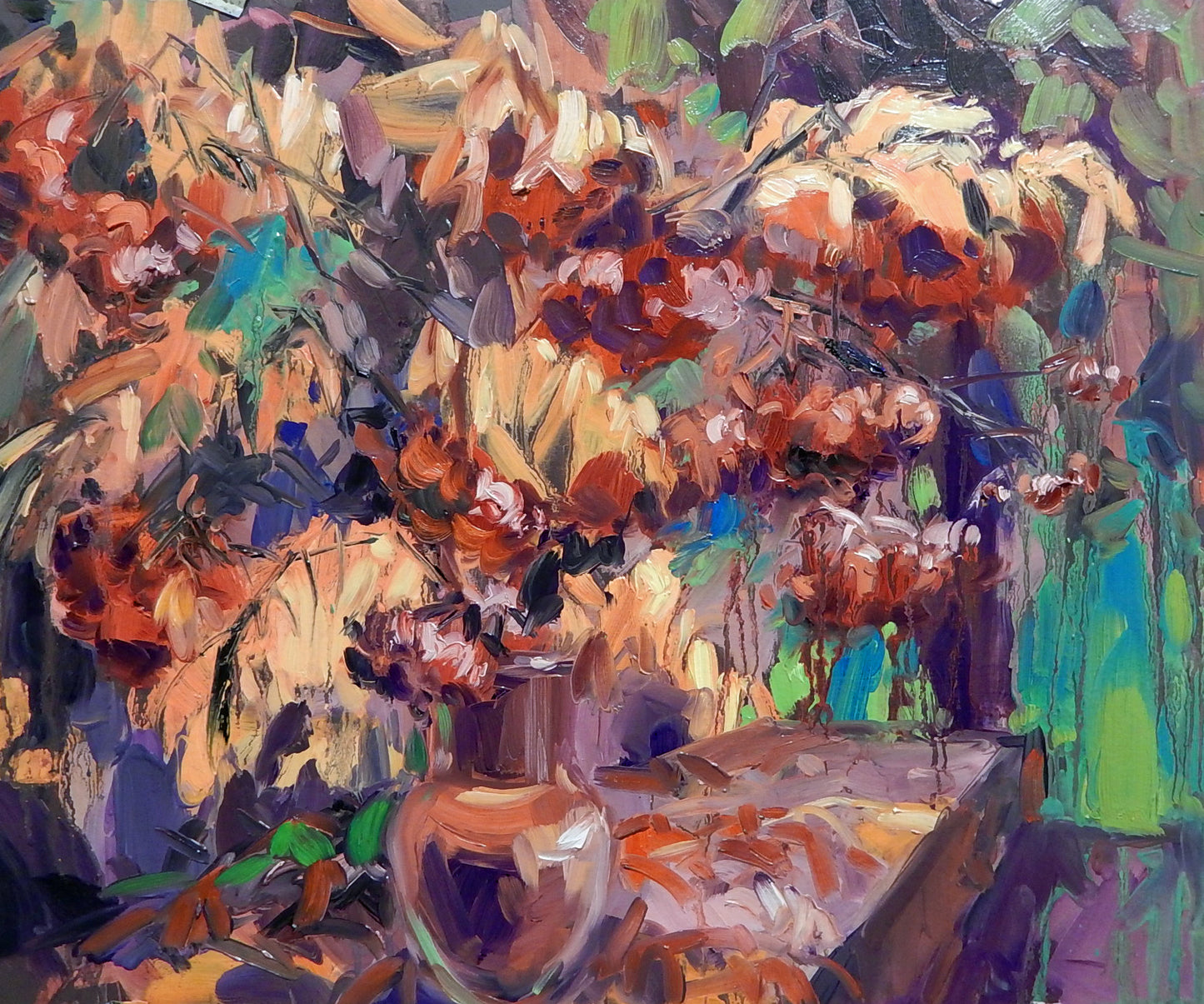 Autumn Bouquet of Rowan Berries