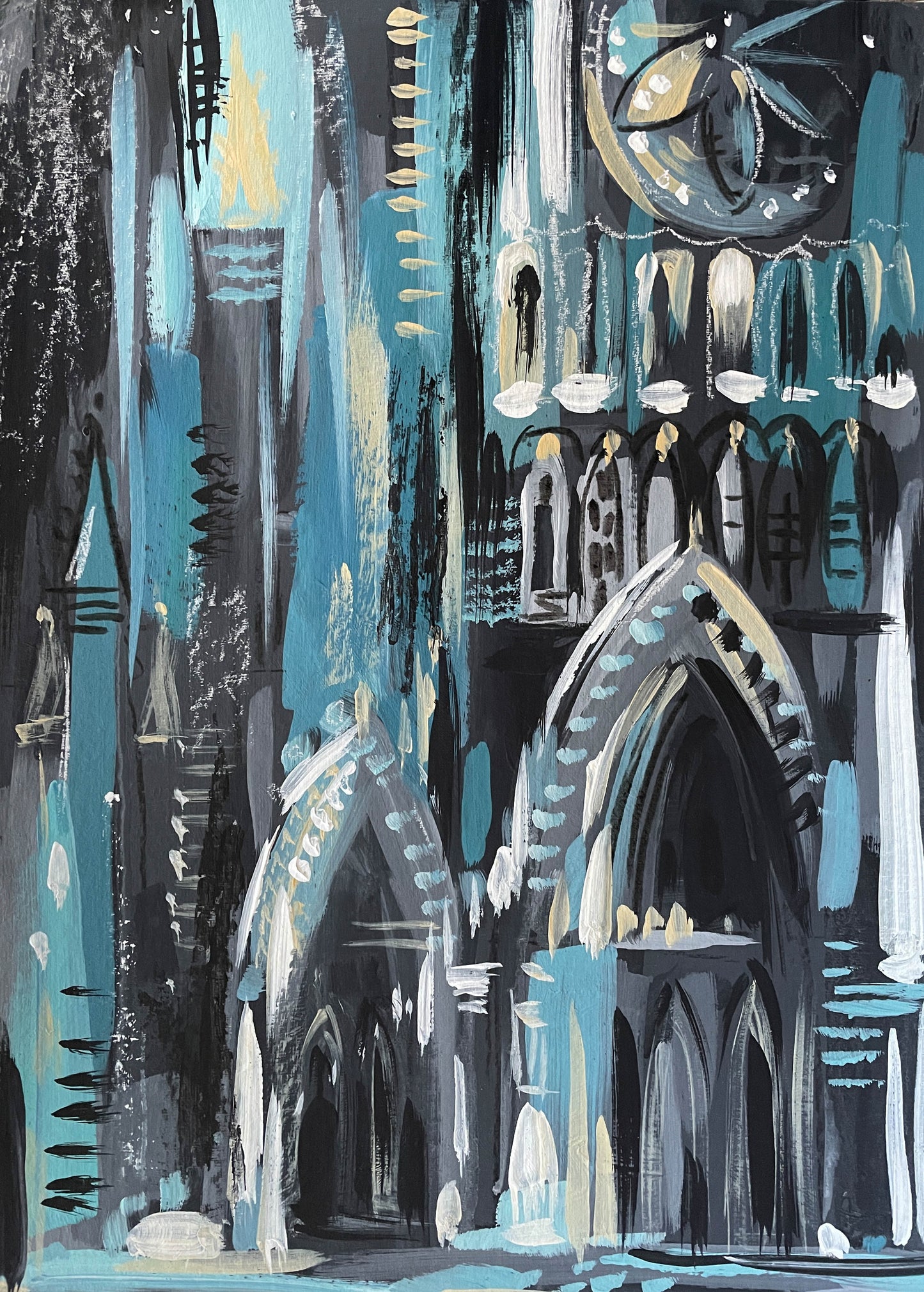 Winter Cathedral, inspired by John Pipper
