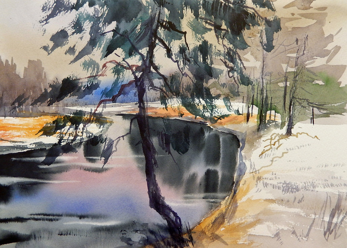 Lonely Pine after Yong Hong Zhong