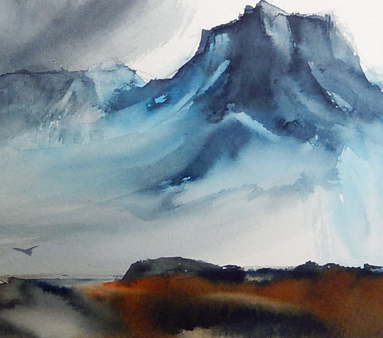 Turquoise Snow, inspired by Tony Smibert'