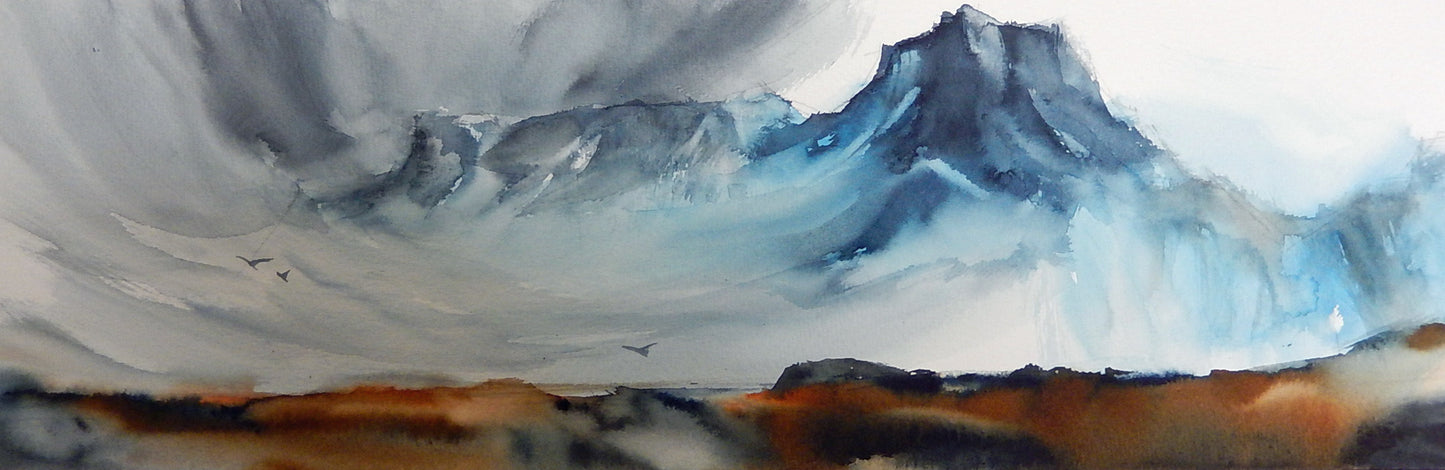 Turquoise Snow, inspired by Tony Smibert'