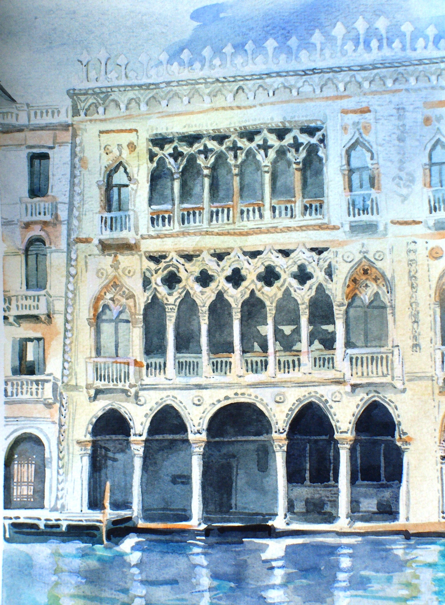 Palazzo Loredan, Venice (Giclée Print)