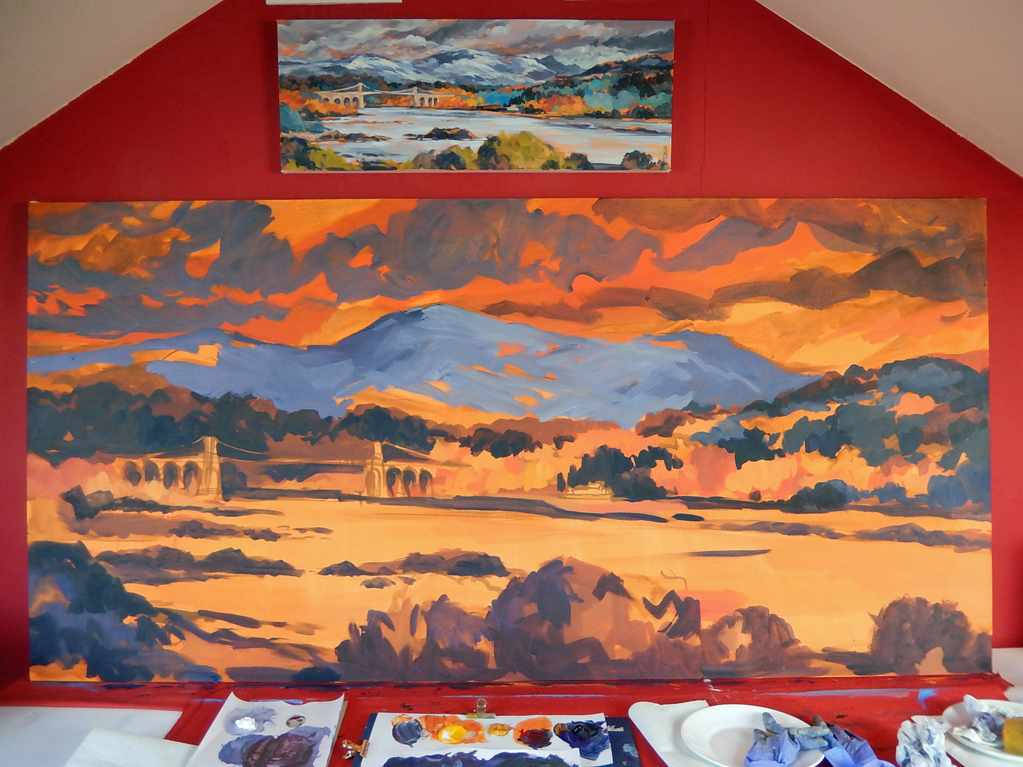 Menai Bridge (100 x 200cm)
