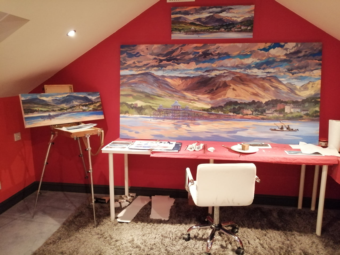 Garth Pier, Bangor (100 x 200cm)