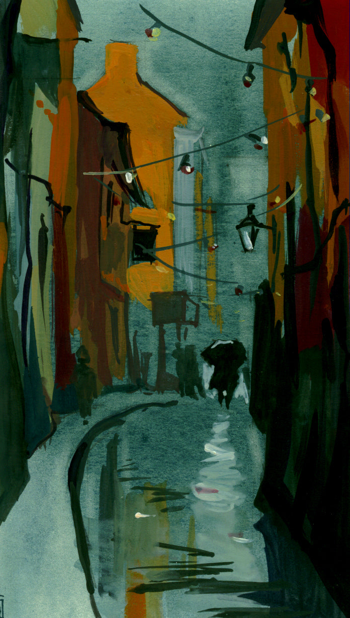 The End of the Festival (Giclée Print)