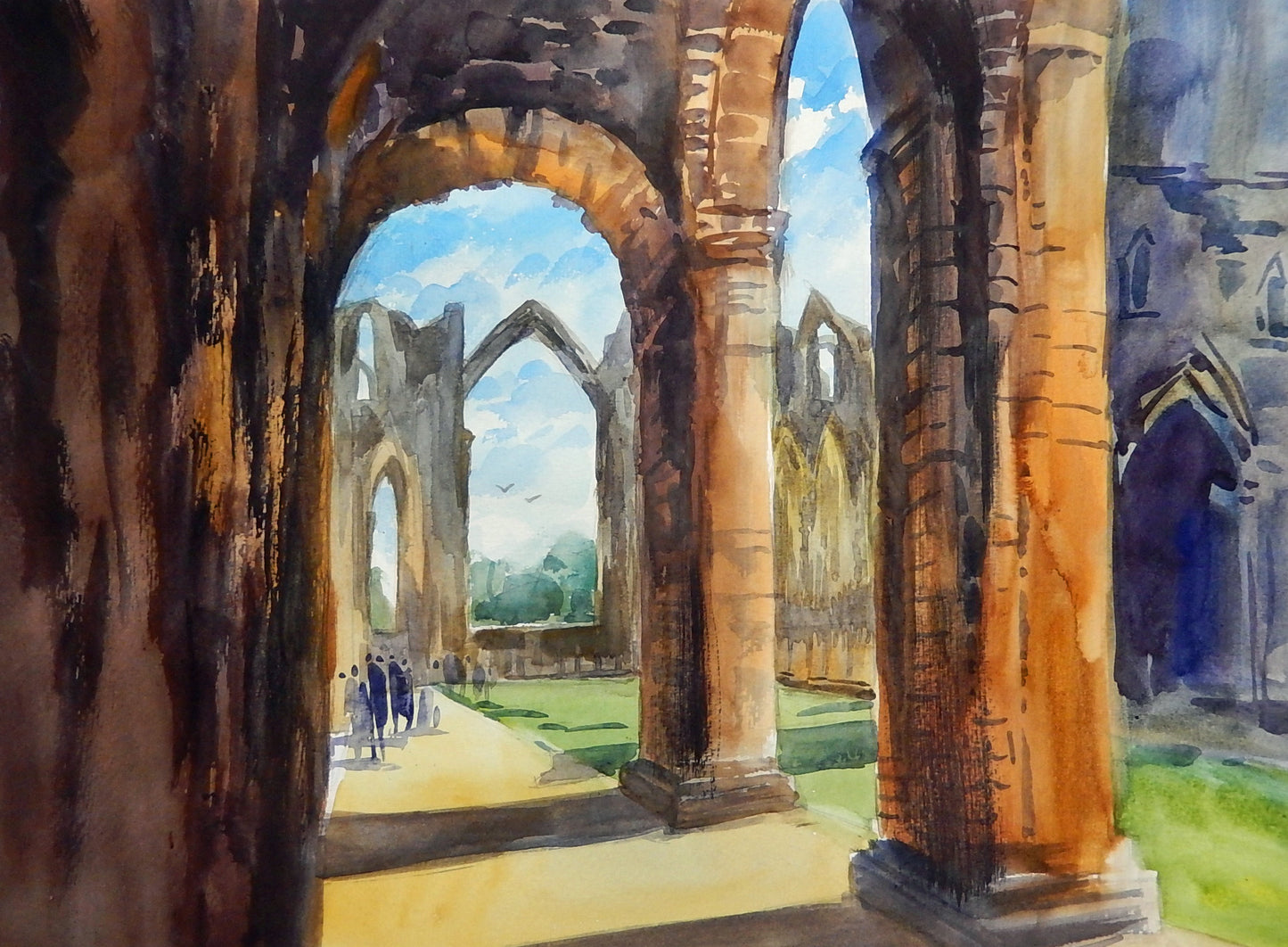 Central Naive, Fountains Abbey