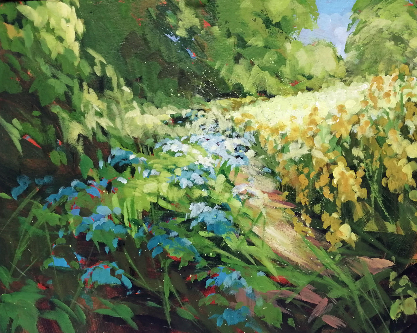 Corner of Rapeseed  Field