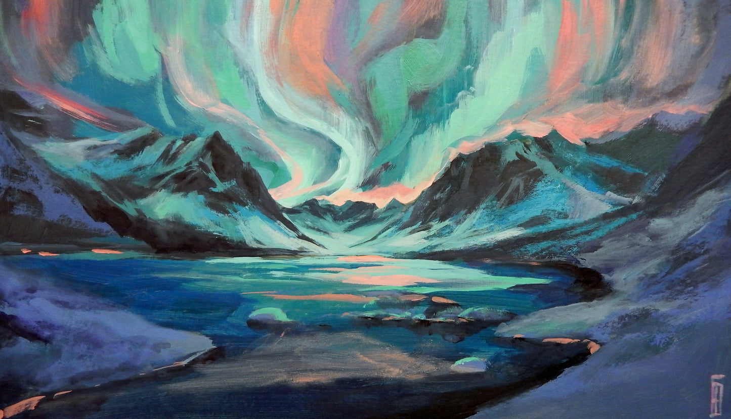 Northern Lights (print)