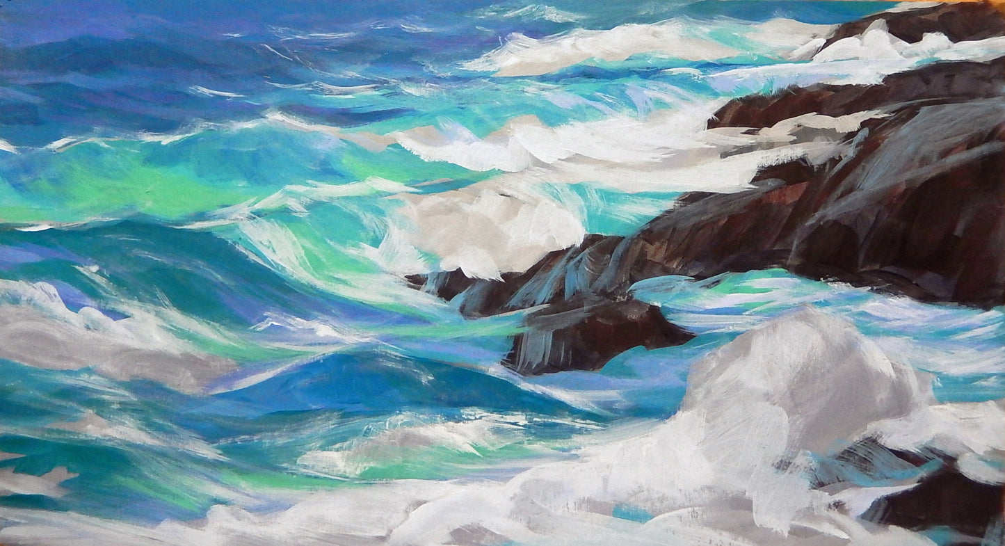 Crushing Waves (Exploring Colour)