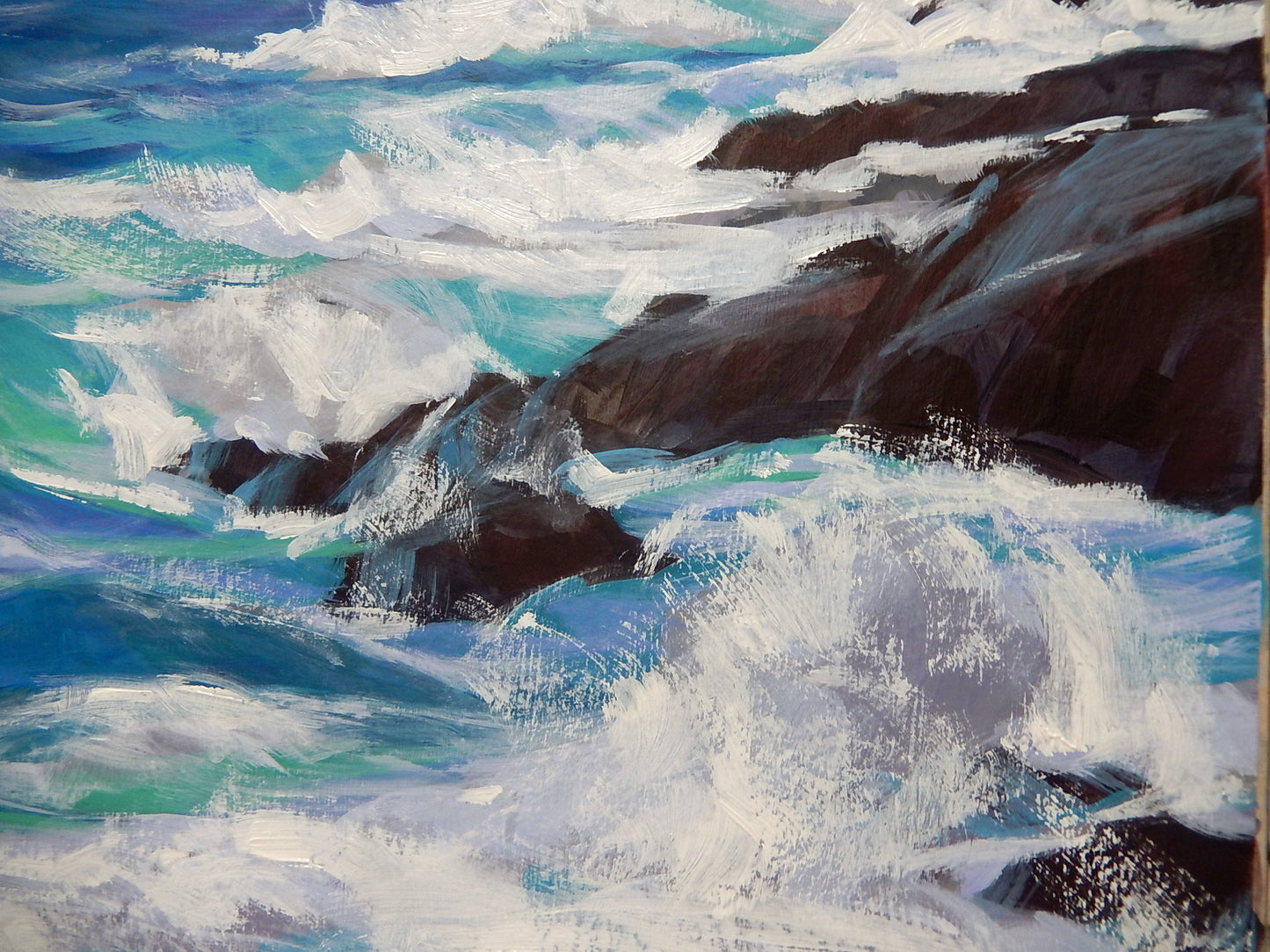 Crushing Waves (Exploring Colour)