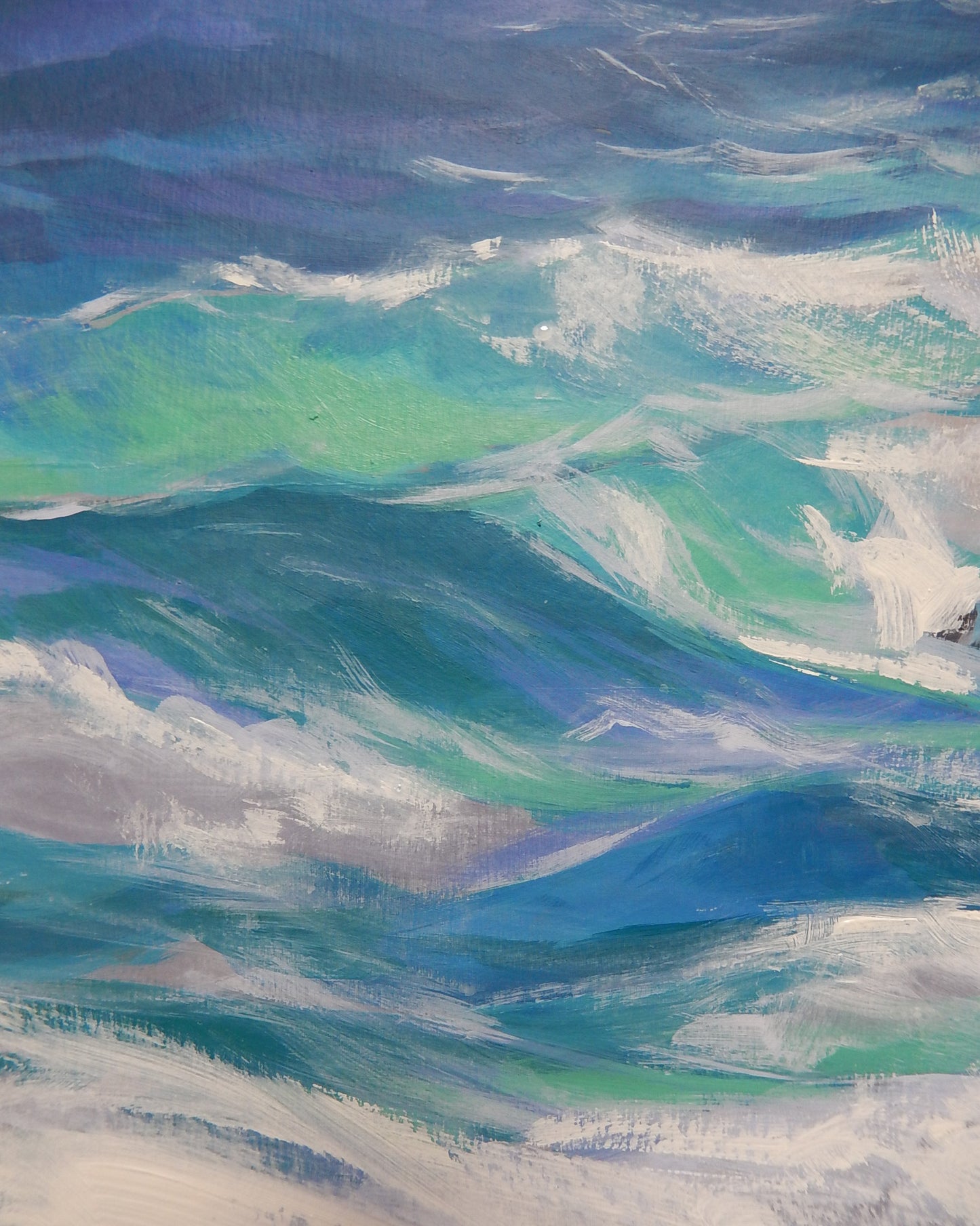 Crushing Waves (Exploring Colour)