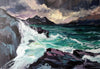 Turquoise Waves (greeting card)
