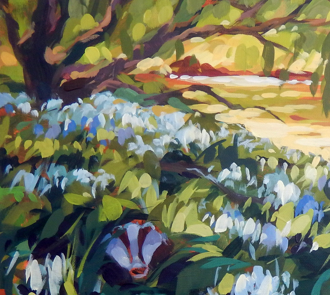 Garlic Flowers and Badger